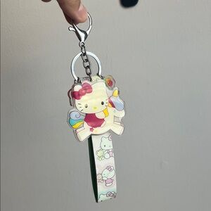 5/$25 🎀Hello Kitty Keychain with Strap